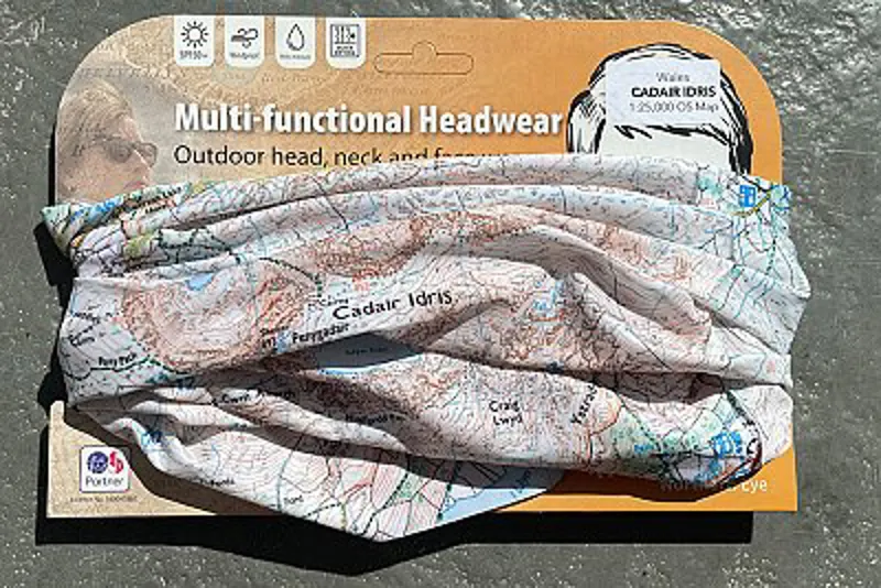 Cadair Idris OS Map Snood / Buff